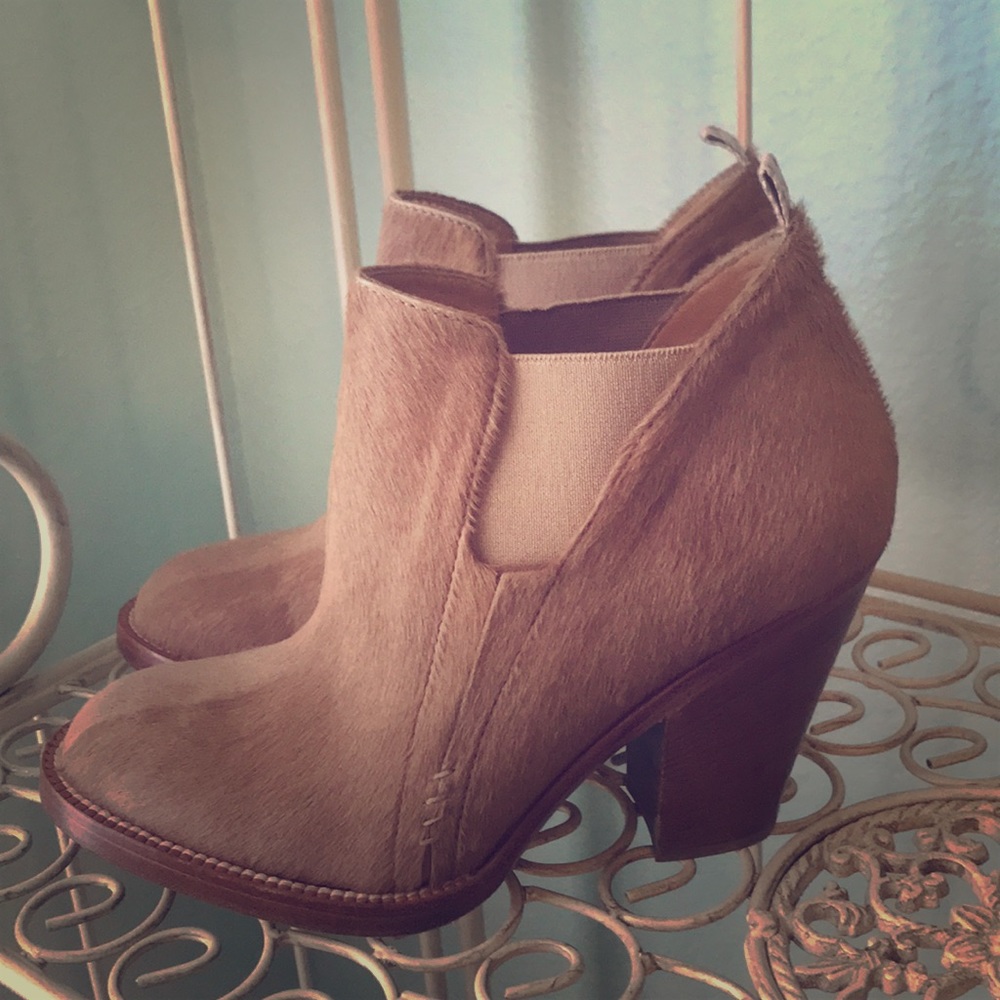 Tan Lucchese Bootie